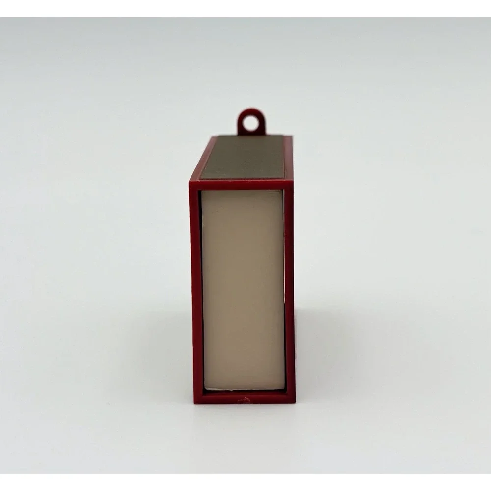 Hallmark Keepsake Ornament 1991 Matchbook Memories Santa's Studio Miniature VTG